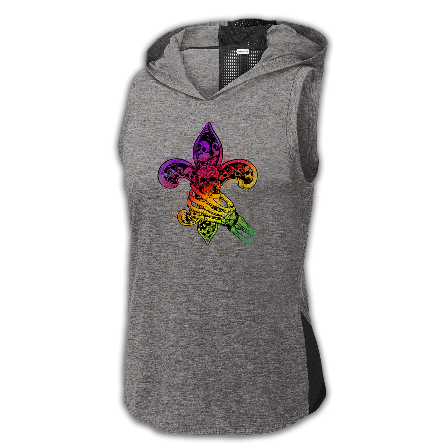 Fleur De Skull - Hooded Tank